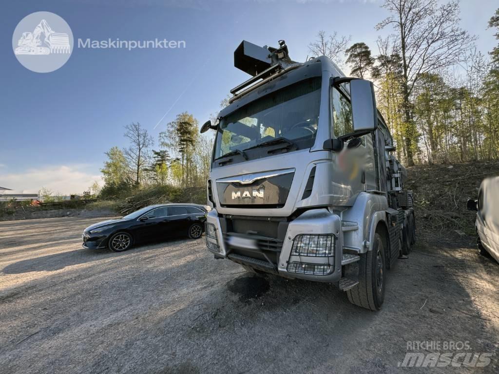 MAN TGS 28.480 Hout snipper voertuigen