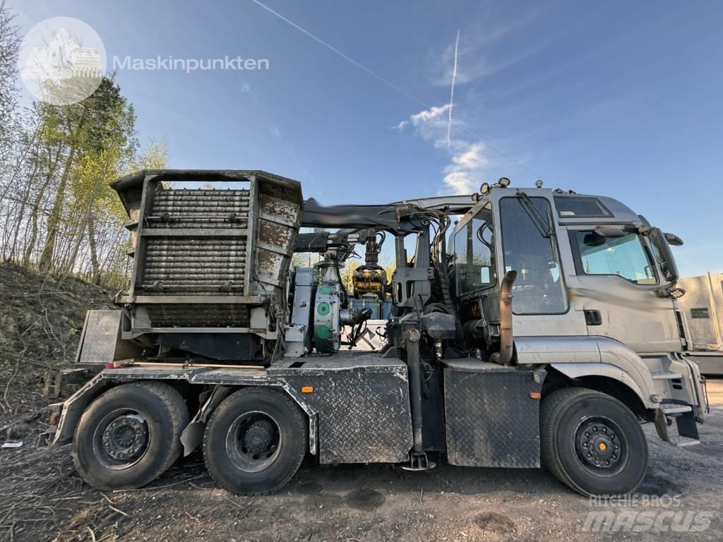 MAN TGS 28.480 Hout snipper voertuigen