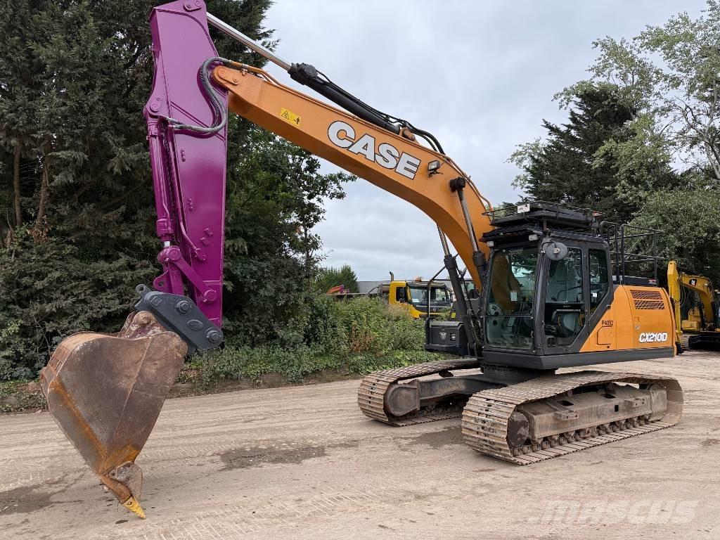 CASE CX 210 D Rupsgraafmachines