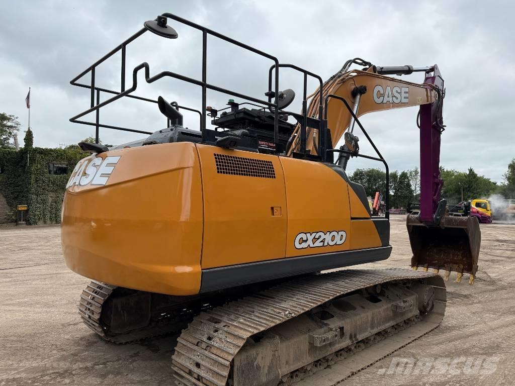 CASE CX 210 D Rupsgraafmachines