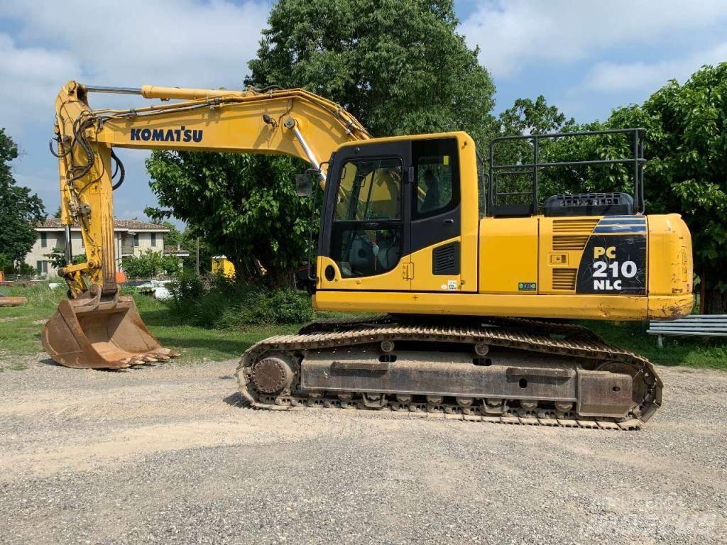 Komatsu PC 210 NLC-8 Rupsgraafmachines