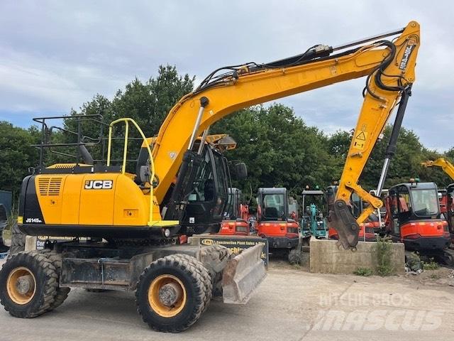 JCB JS 145 W Wielgraafmachines