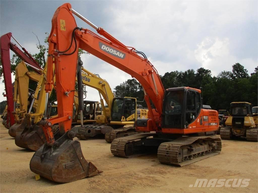 Doosan DX 225 Rupsgraafmachines