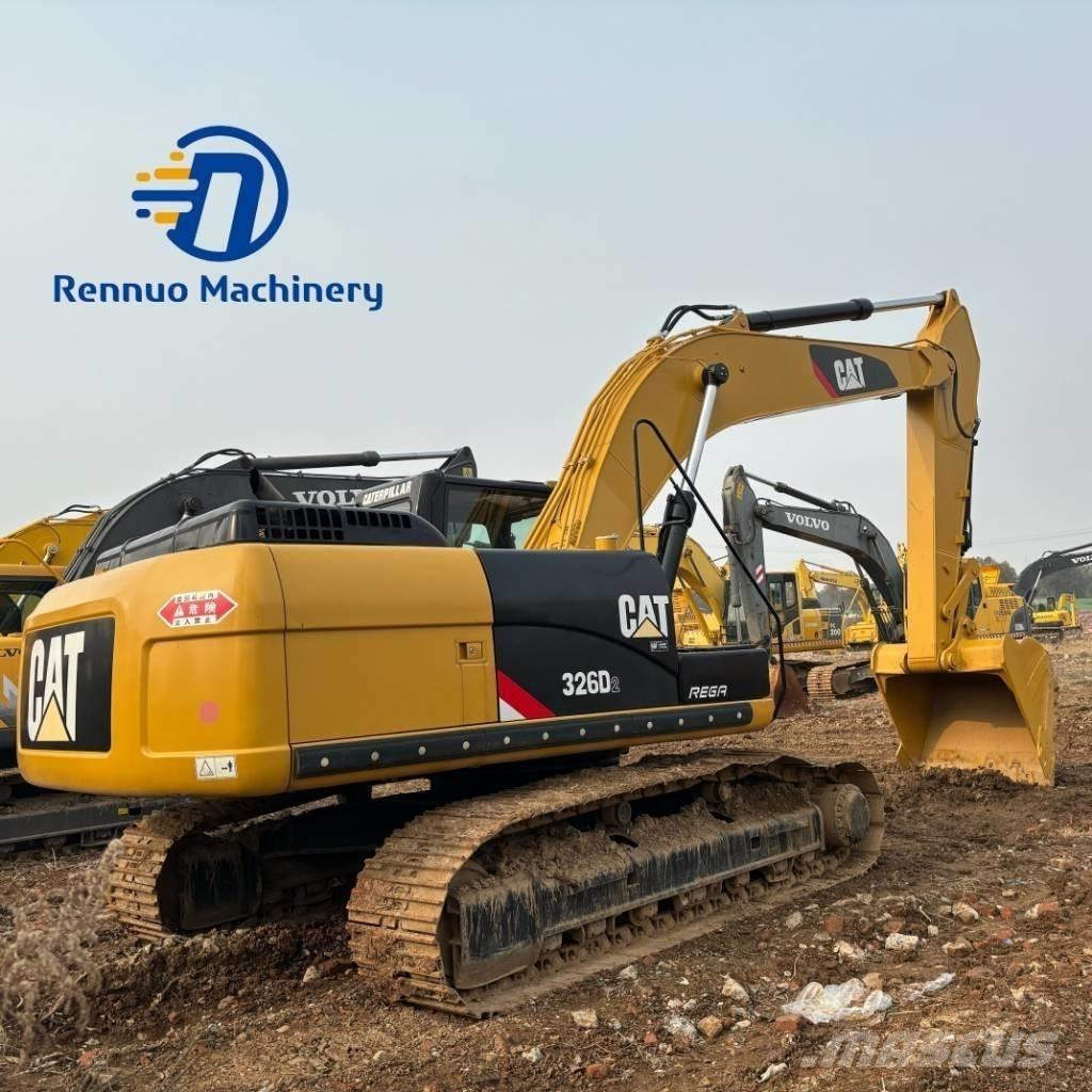CAT 326D2 Rupsgraafmachines