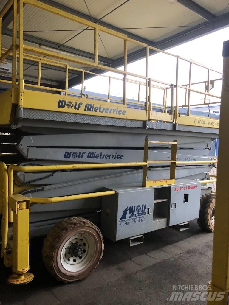 SkyJack SJ 9250 RT Schaarhoogwerkers