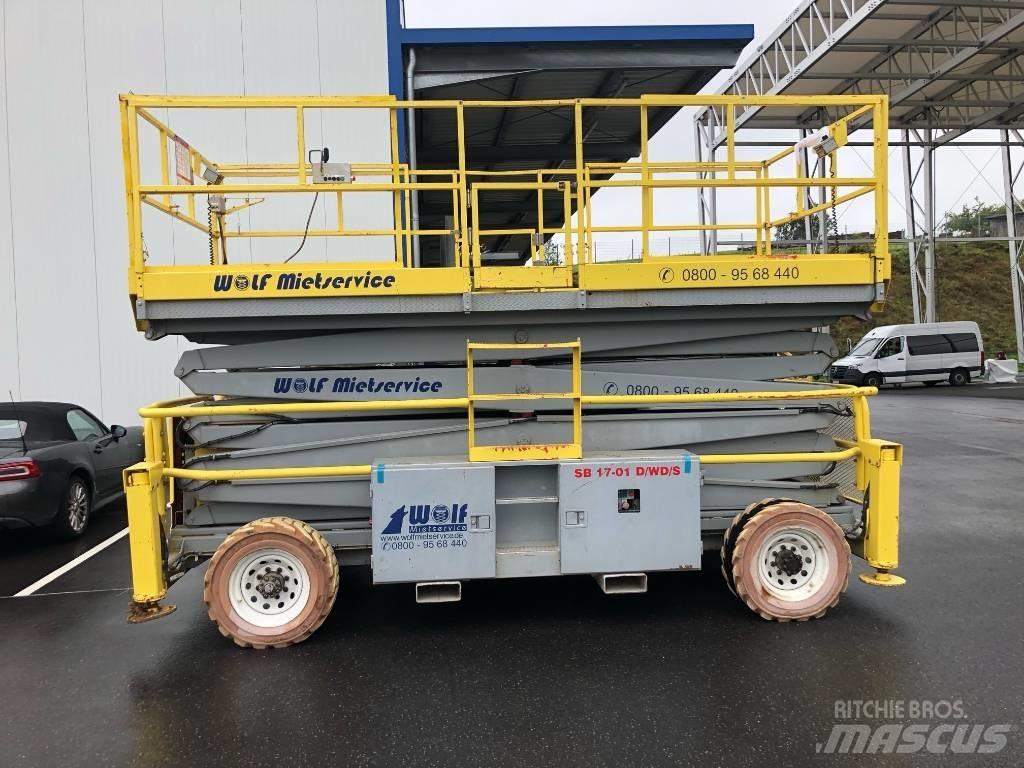 SkyJack SJ 9250 RT Schaarhoogwerkers