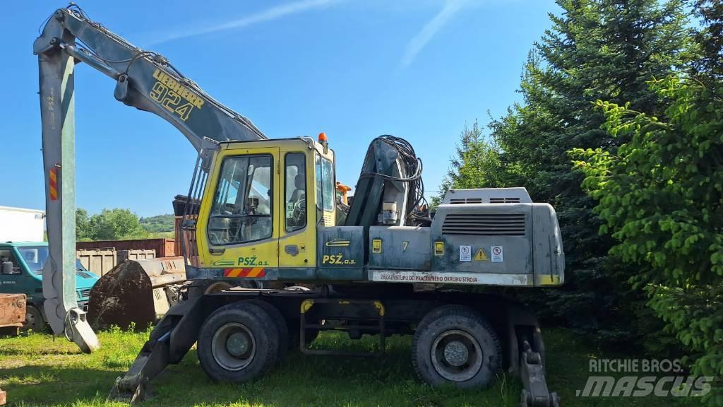 Liebherr A 924 Wielgraafmachines