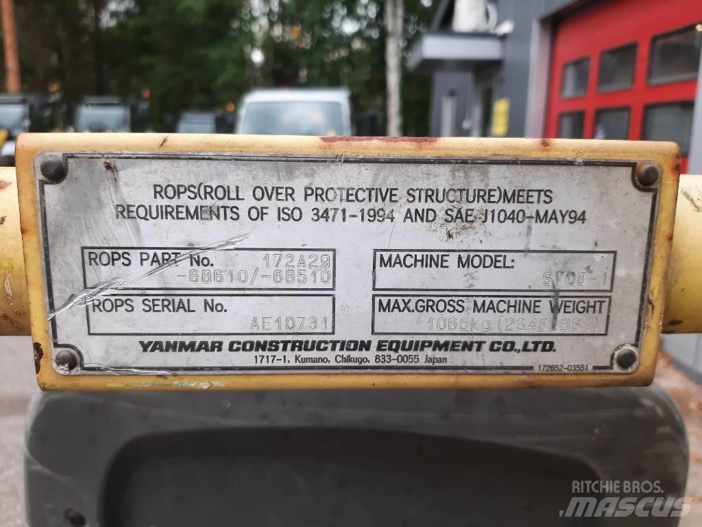 Yanmar SV 08-1 Minigraafmachines < 7t