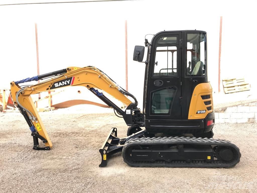 Sany SY 35 U Minigraafmachines < 7t