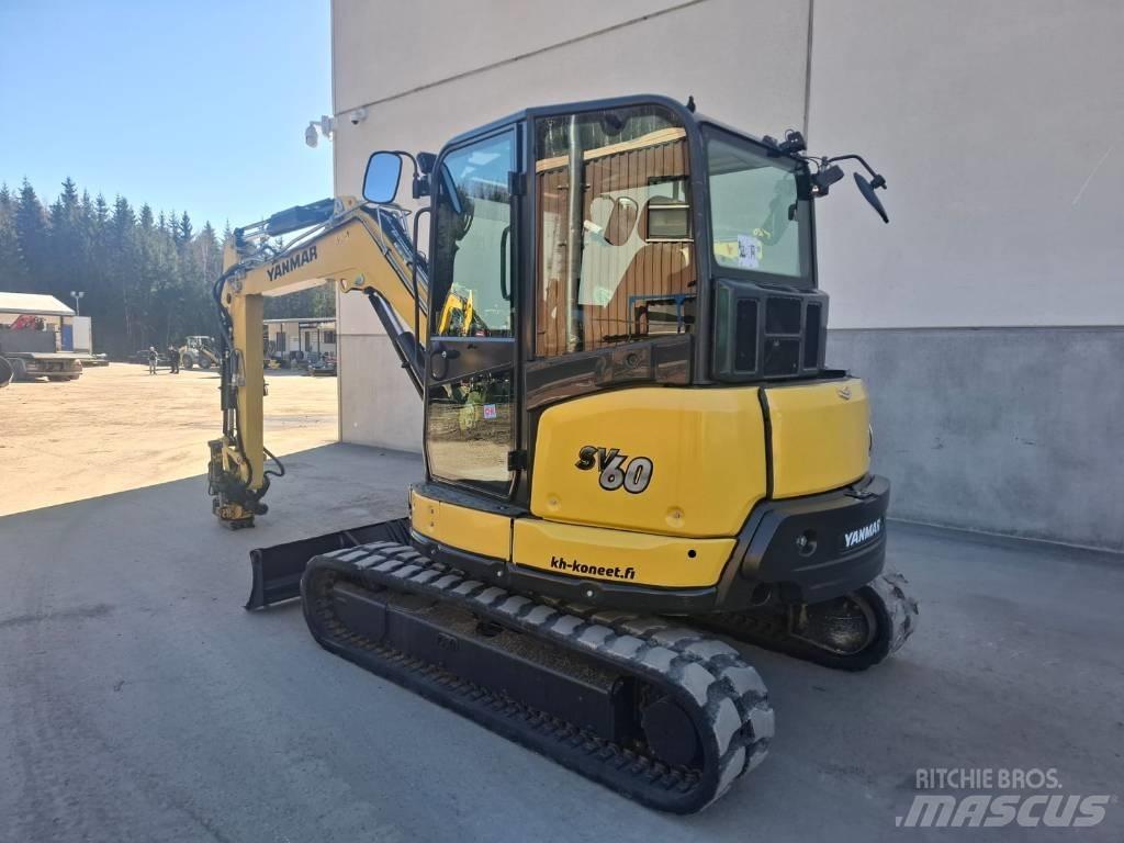 Yanmar SV 60 A Midigraafmachines 7t - 12t