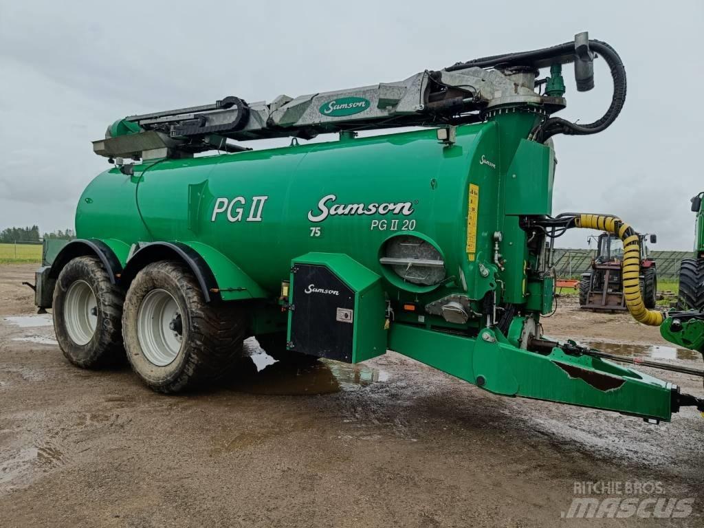 Samson PG II 20 Mesttank