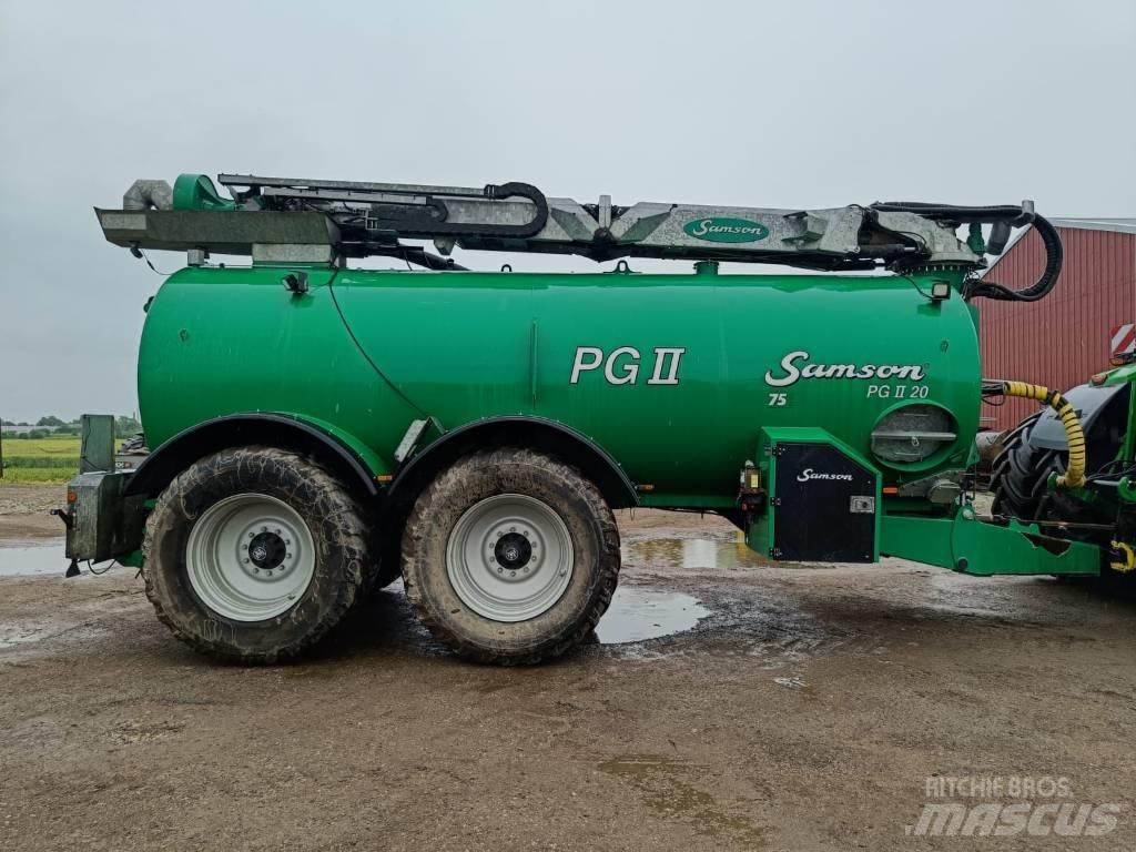 Samson PG II 20 Mesttank
