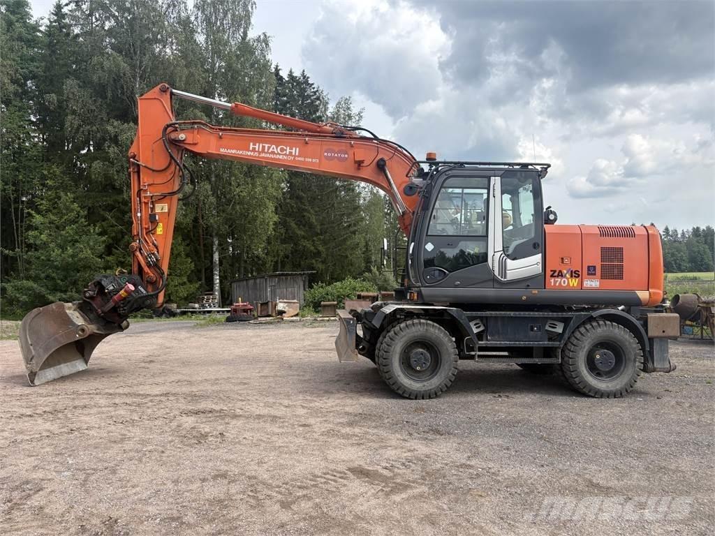 Hitachi ZX170W-3 Wielgraafmachines