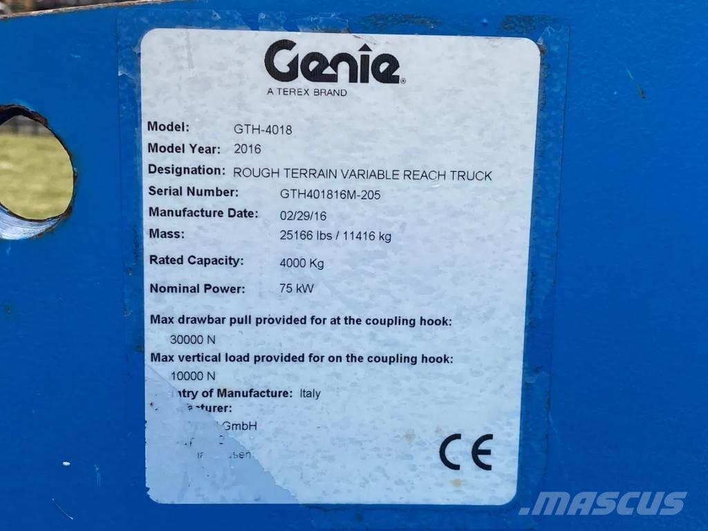 Genie GTH- 4018 Telescopische wielladers