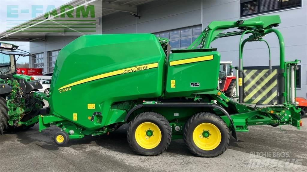 John Deere C451R Vierkante balenpers