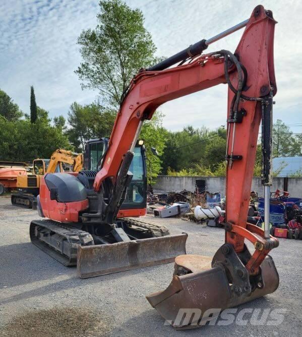 Kubota KX 080-4 Midigraafmachines 7t - 12t