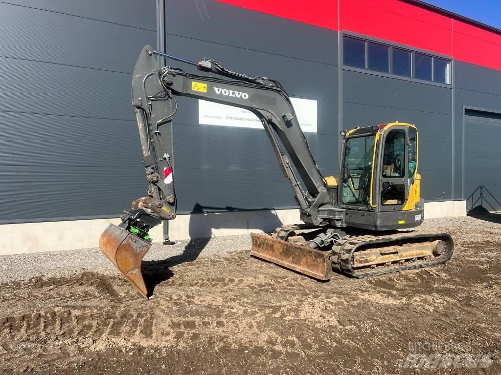 Volvo ECR 88 D Midigraafmachines 7t - 12t
