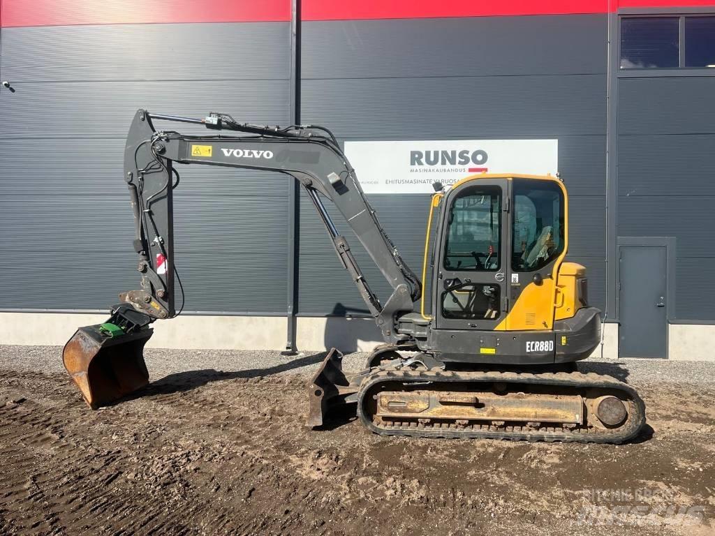Volvo ECR 88 D Midigraafmachines 7t - 12t