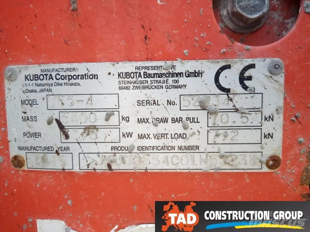 Kubota U 55-4 Minigraafmachines < 7t