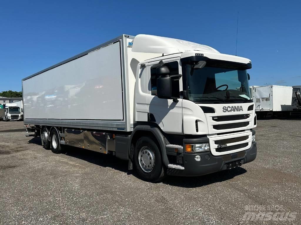Scania P 360 Bakwagens met gesloten opbouw