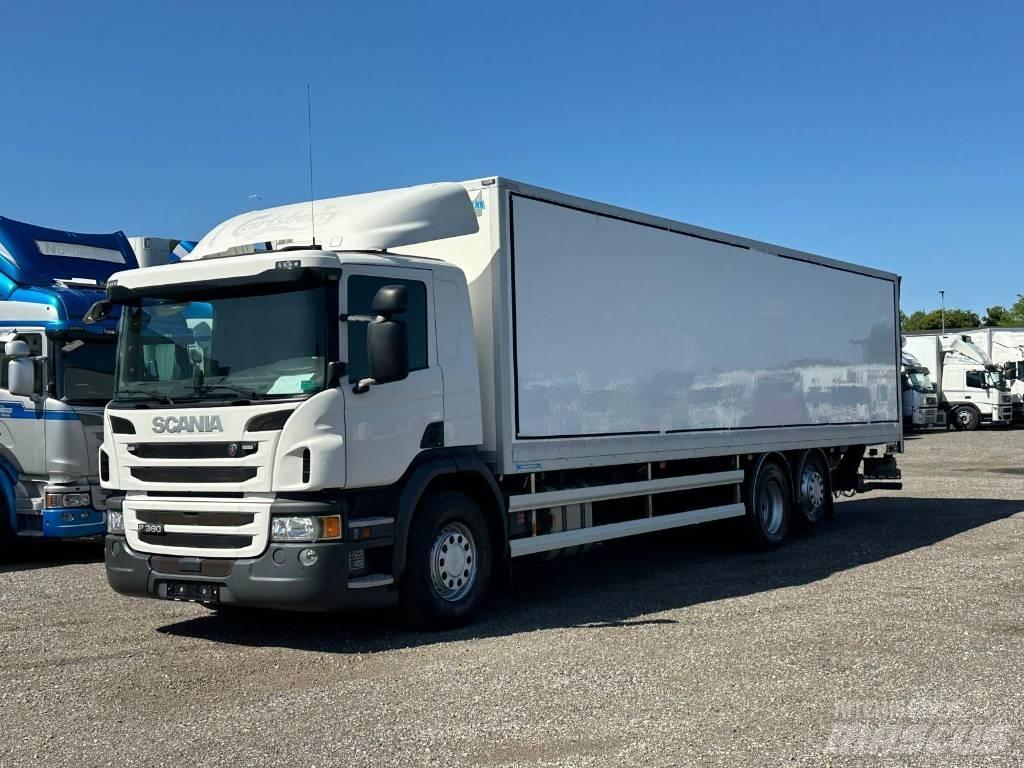 Scania P 360 Bakwagens met gesloten opbouw