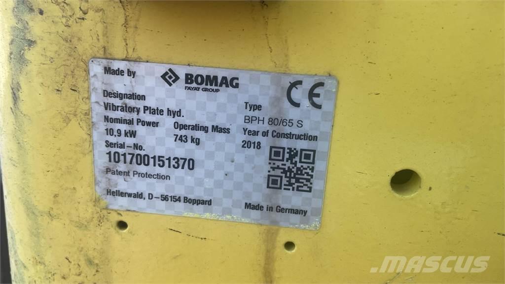 Bomag BPH 80/65 S Grondverdichtingsmachines