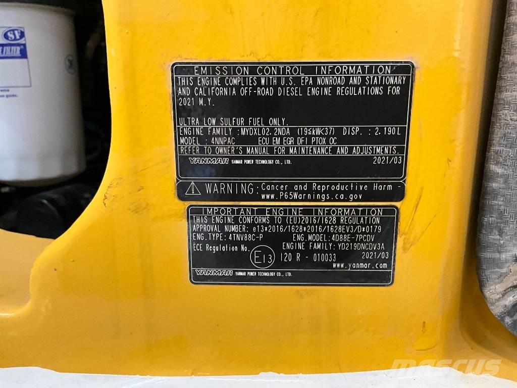 Komatsu PC 55 MR-5 Minigraafmachines < 7t