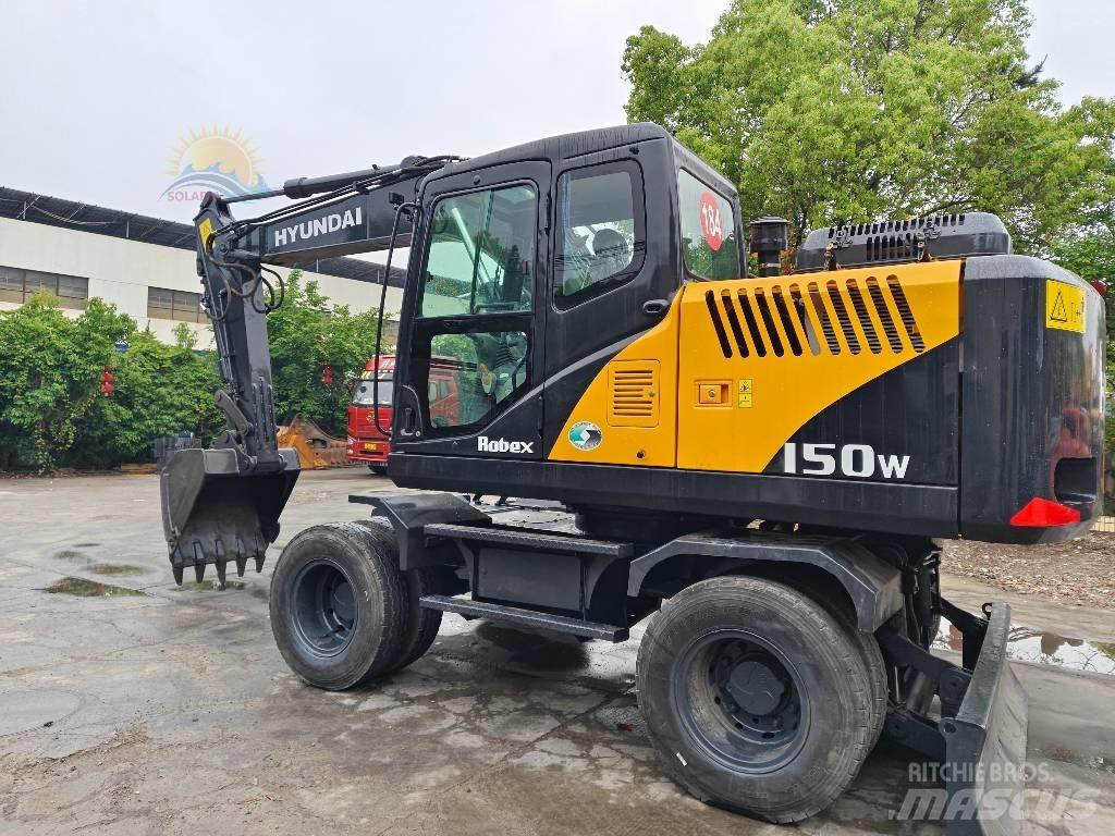 Hyundai R 150 W Wielgraafmachines