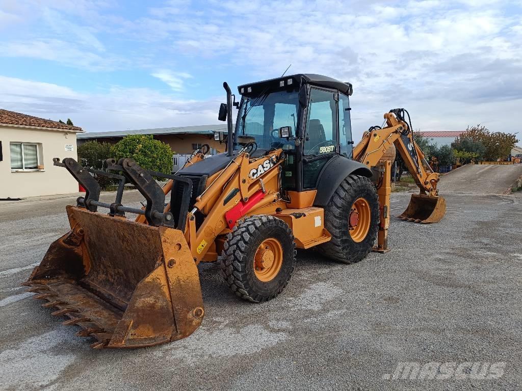 CASE 580 ST Graaf-laadcombinaties