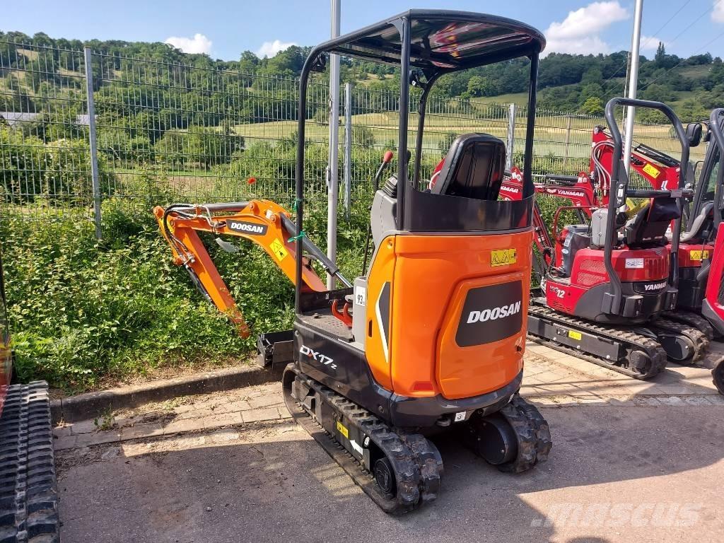 Doosan DX 17 Minigraafmachines < 7t