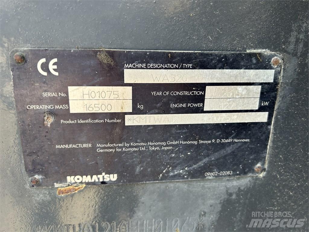 Komatsu WA320-7 Wielladers