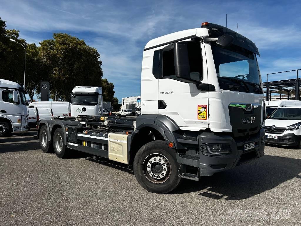 MAN TGS 26.430 Vrachtwagen met containersysteem