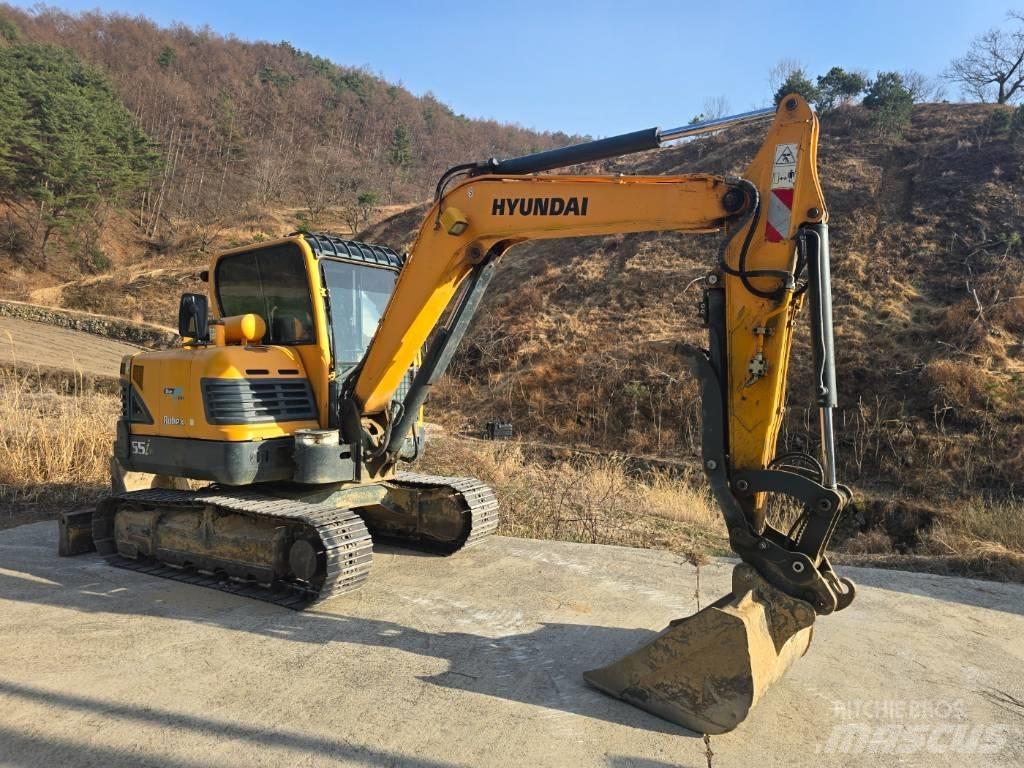 Hyundai Robex 55 Minigraafmachines < 7t
