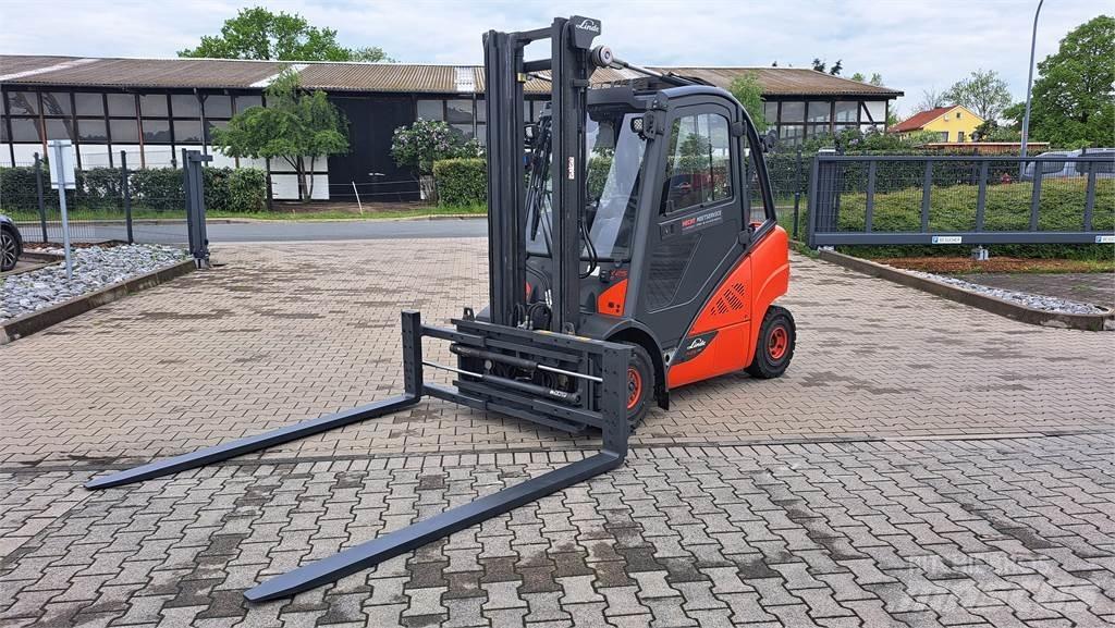 Linde H25T-02 LPG heftrucks