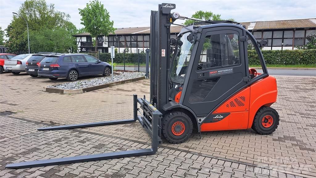 Linde H25T-02 LPG heftrucks