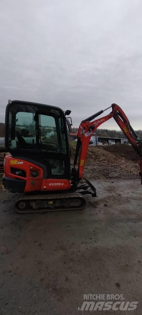 Kubota KX 019-4 Minigraafmachines < 7t