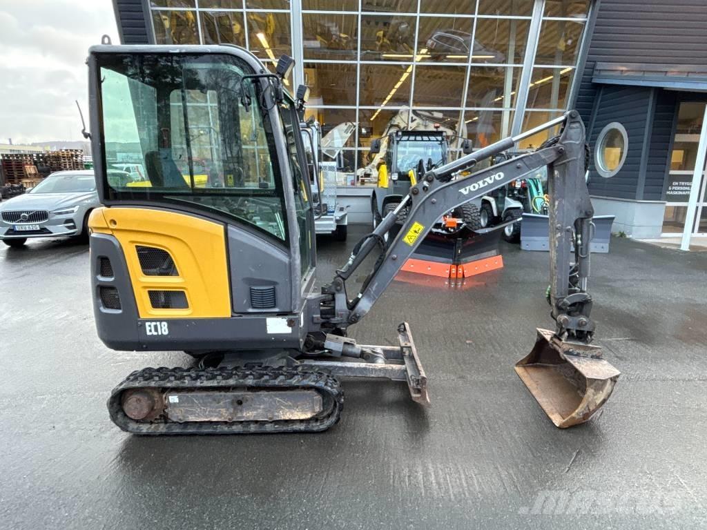Volvo EC18 D Minigraafmachines < 7t
