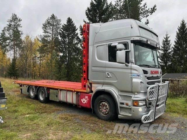 Scania R 560 6*2 Platte bakwagens