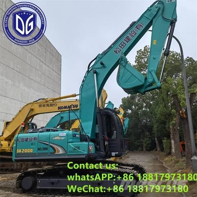 Kobelco SK 200-8 Rupsgraafmachines