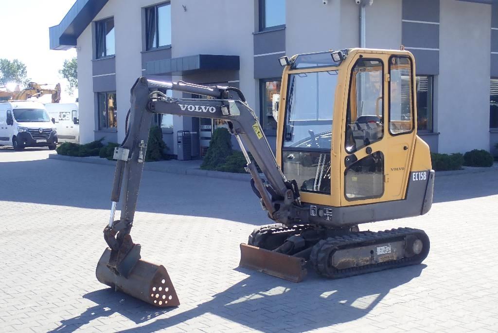 Volvo EC 15 B Minigraafmachines < 7t