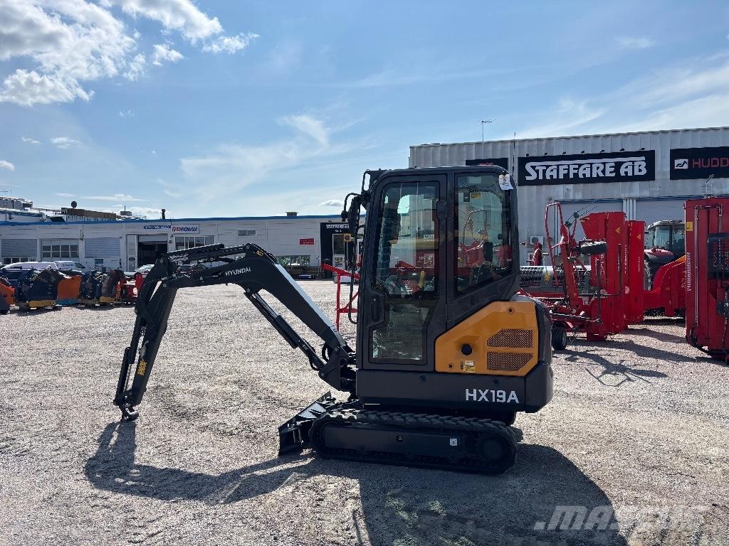 Hyundai HX19A Minigraafmachines < 7t