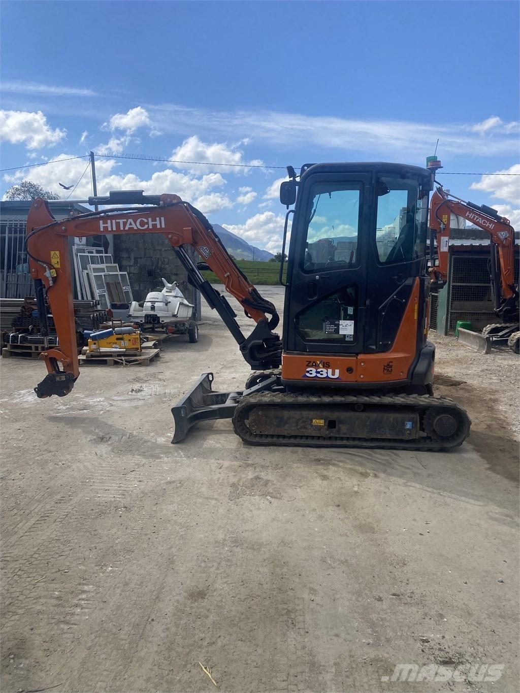 Hitachi Zaxis33U-6 Minigraafmachines < 7t