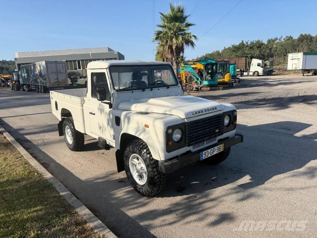 Land Rover Defender Bestelwagens met open laadbak