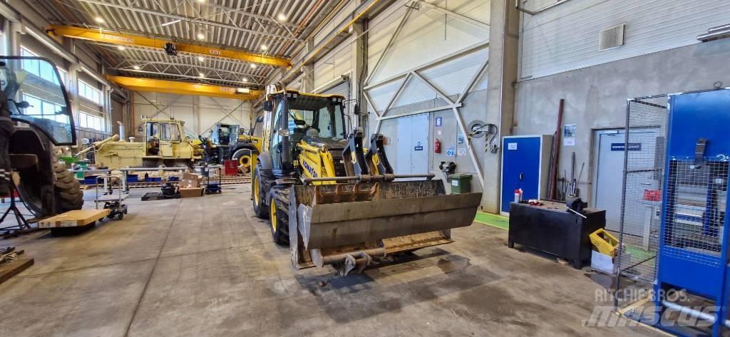 Komatsu WB 93 R Graaf-laadcombinaties