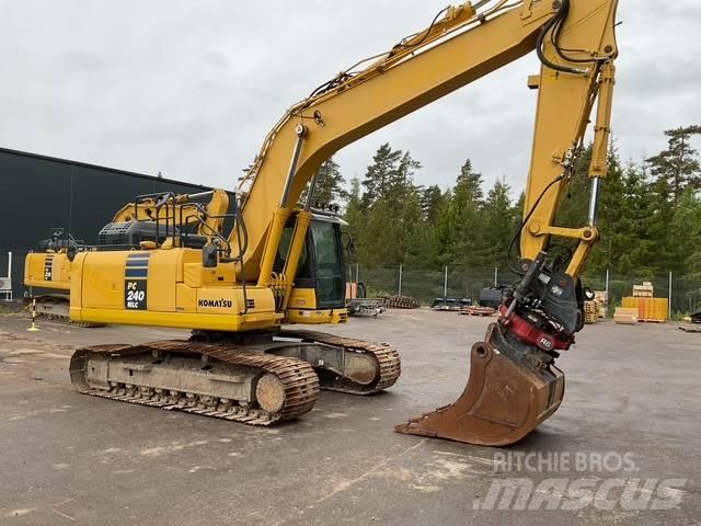 Komatsu PC240 Rupsgraafmachines