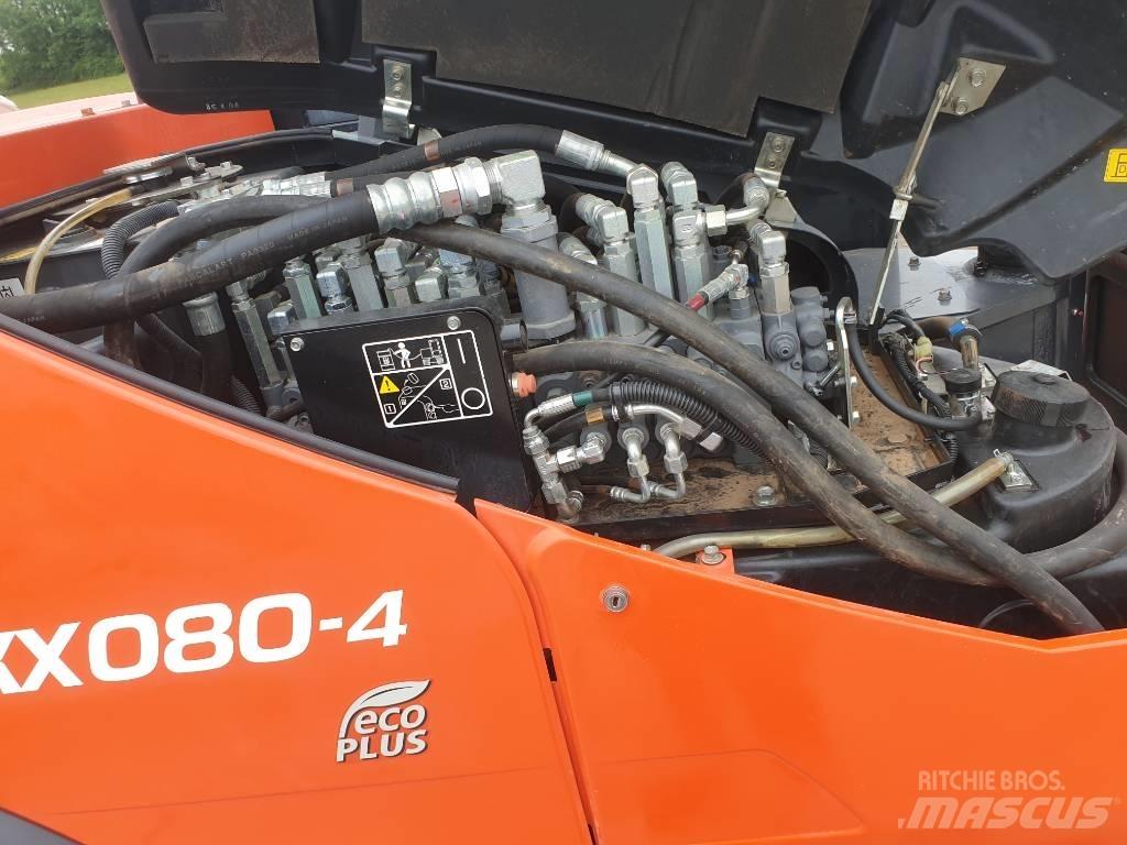 Kubota KX 080-4 Midigraafmachines 7t - 12t