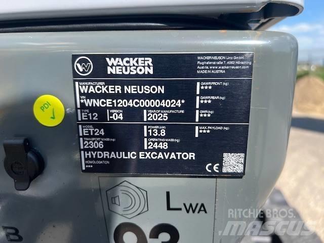 Wacker Neuson ET 24 Rupsgraafmachines