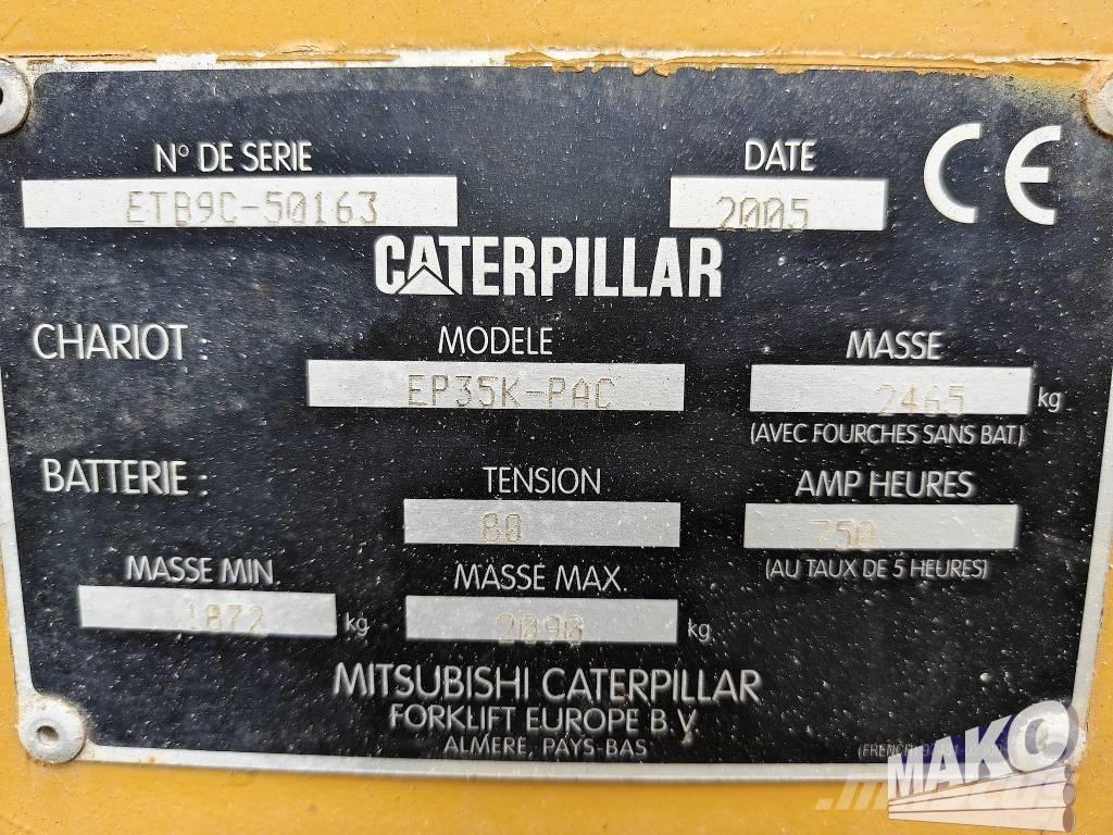 CAT EP 35 K PAC Elektrische heftrucks