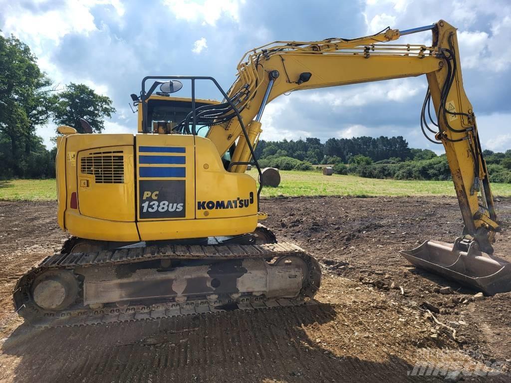 Komatsu PC 138 US-10 Rupsgraafmachines