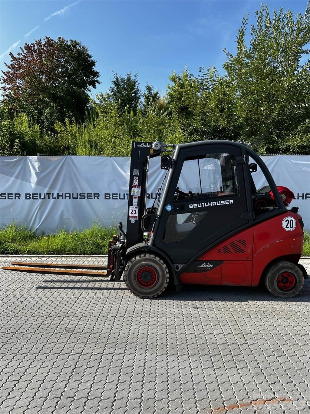 Linde H25T/600 LPG heftrucks